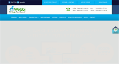 Desktop Screenshot of gowebbi.com